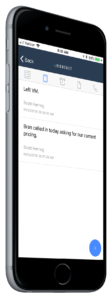 ricochet-mobile-crm-0003-notes Speed to Contact - Ricochet Mobile CRM App